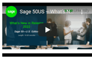 Watch Sage 50 2022 YouTube video